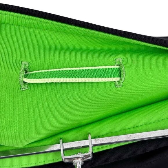 Lululemon Run Inspire Crop Leggings Black/Frond Green Size 6 - Picture 12 of 12